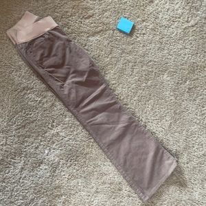 Corduroy maternity pants